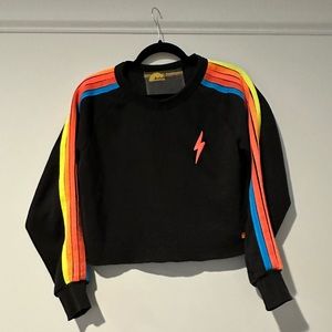 Aviator Nation cropped sweatshirt size S
